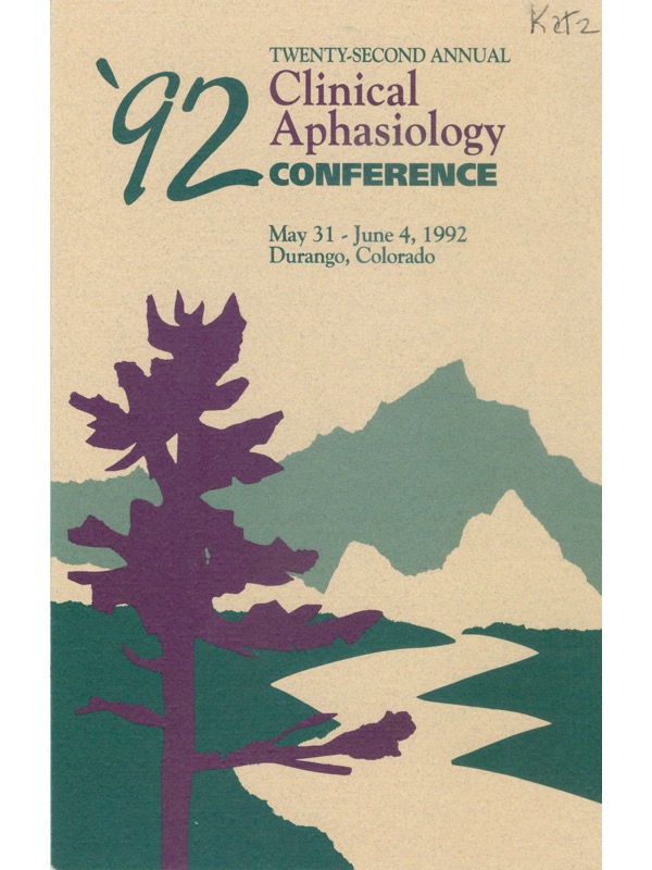 CAC History | Clinical Aphasiology Conference