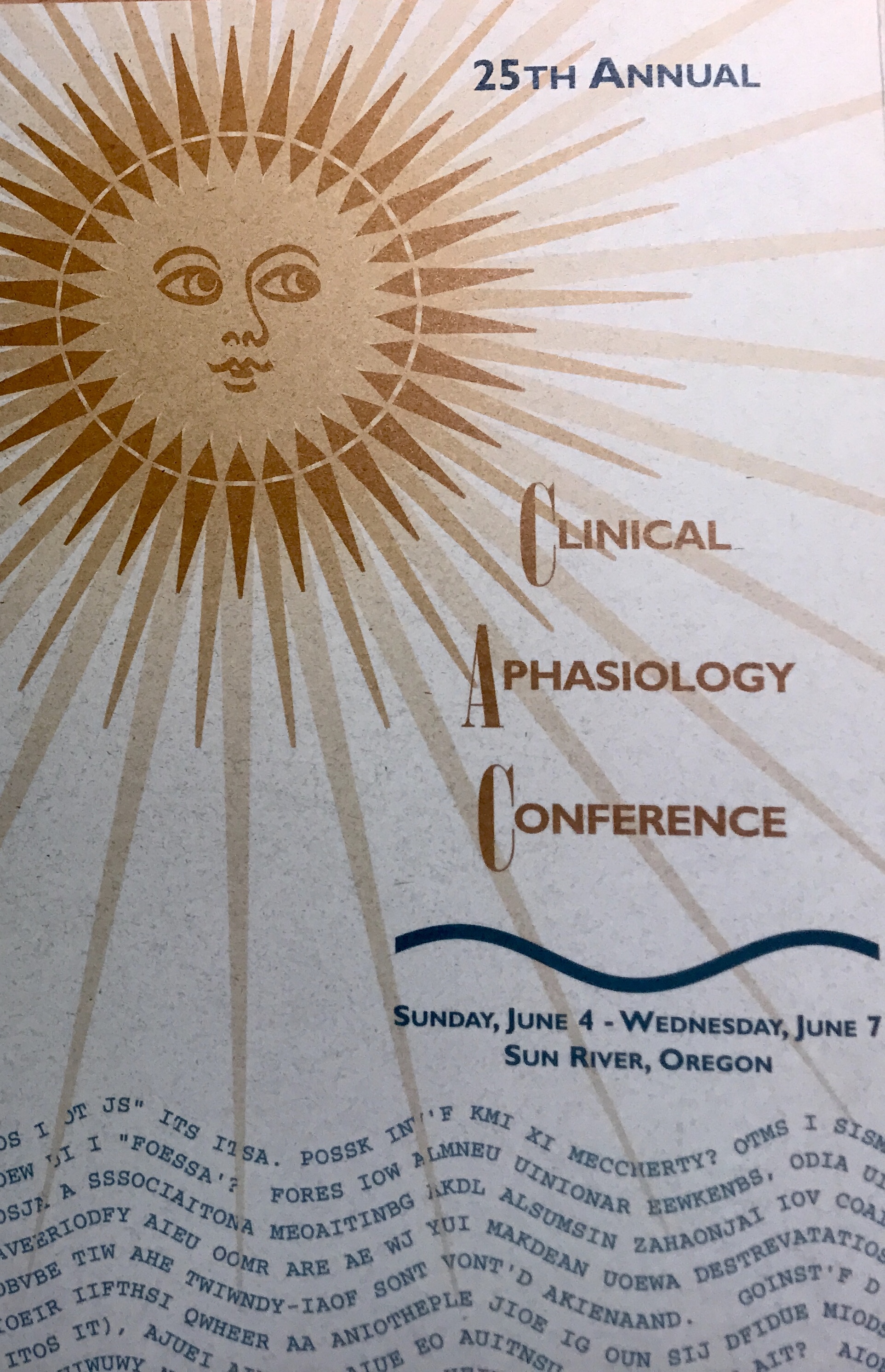 CAC History | Clinical Aphasiology Conference