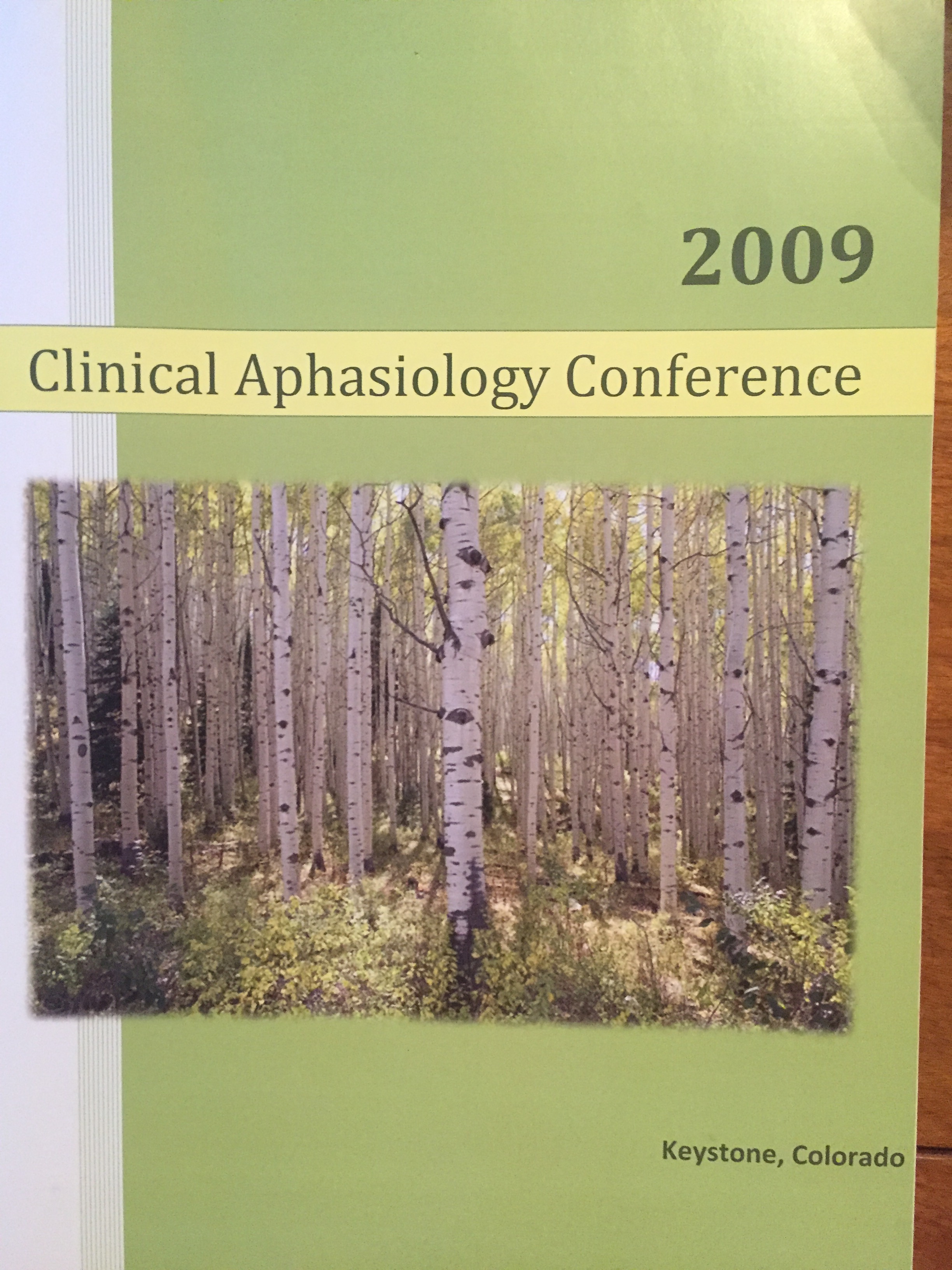 CAC History | Clinical Aphasiology Conference